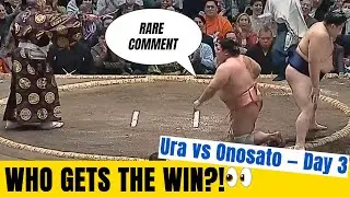 Ura&rsquo;s Rare Comment&hellip; After Ura vs Onosato (Day 3) | Slow-Mo Breakdown