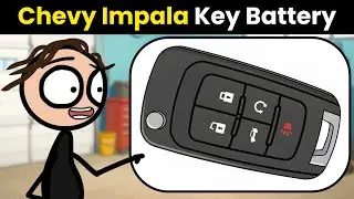 How To Change Chevy Impala 2014-2020 Key Fob Battery (Step by Step Guide)