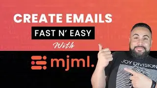 #1 Создавайте адаптивные электронные письма БЫСТРО И ЛЕГКО с помощью MJML Framework | HTML, CSS, MJML | Курс для начинающих