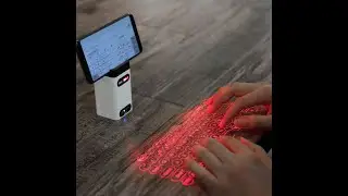 Virtual Laser Projection Keyboard. New Items For All Mobile Devices & Laptop PC iPad . Get it soon.