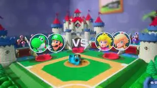 3 inning Baseball game (Super Mario party)