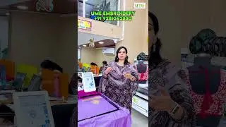 Boutique Work కోసం Embroidery Machine Option | UME Embroidery Machines