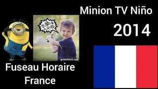 Fuseau Horaire France Minion TV 1/2/2014