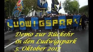 Demo zur Rückkehr in den Ludwigspark
