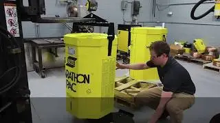 ESAB Marathon Pac馬拉松桶裝焊線設置