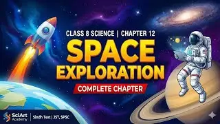 Class 8 Science|Chapter 12|Space Exploration|Complete| Sindh text|JST,SPSC | 8th Class Science