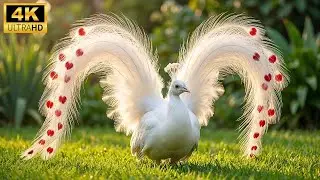 🦜 Top 48 Exotic Birds in 4K — Giant Long Tails, Strange Crests & Wild Color Patterns | Nature ASMR