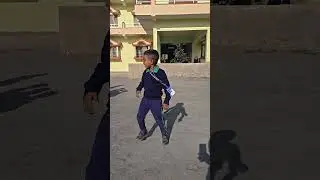 Hula hoop jumping game #boysgroup #studentlife #myhappines #school #playground #activity