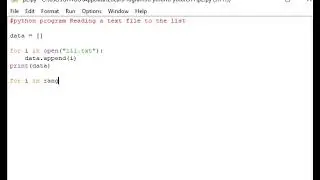 python program to  read a text file to dictionary