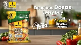 Grain N Grace | How to Use 1 Minute Dosa Batter Powder | Quick and Easy Preparation Methods