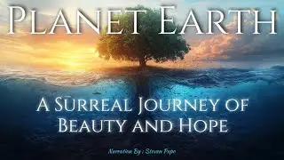 Planet Earth: A Surreal Journey of Beauty and Hope 🌍🤍 ai Art 4K 💙