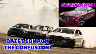 Dreamers of Drift Rd3 with my RWD Swapped Fusion, Life Update and OUR FIRST GIVEAWAY!!