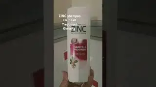 ZINC shampoo Hair Fall Treatment ginseng#belisekarang#viralvideo#fypyoutube