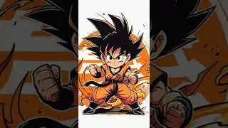edit Goku ni&ntilde;o a grande