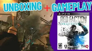 Unboxing: Red Faction Armageddon PS3 | + Gameplay