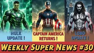 🔥Weekly Super News #30 in HINDI | Avengers Doomsday, Supergirl, Spiderman 4, Lobo, Batman 2 & More !