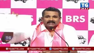 BRS Leader Manne Krishank Slams CM Revanth Reddy @TG24X7Live