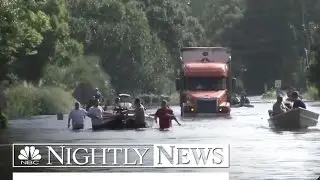 Louisiana Flood Is Worst U.S. Disaster Since Sandy, Red Cross Says | NBC Nightly News