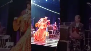 Loretta Lynn performing 