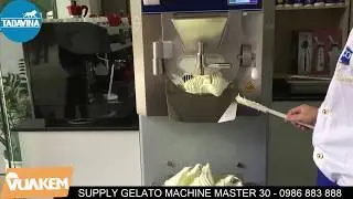 Making Italian Gelato with Tecmach Master 30 - Tadavina.com