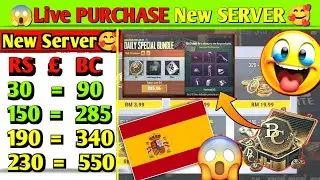 😱Bc purchase for pubg lite new server | PUBG lite bc purchase new server | Live PURCHASE New server