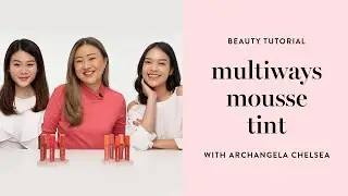 3 Cara Menggunakan Lip Mousse Tint dari A'Pieu | Beauty Tutorial with Archangela Chelsea
