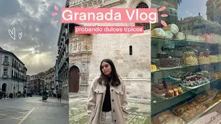 Probando DULCES TÍPICOS de GRANADA / Granada, España vlog