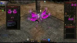 Wings of Eyes (Lilac) 5th Slayer + Wing Core in Mu Online S20
