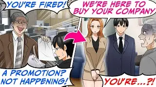 I Bumped Into My Ex-Boss, Who Fired Me Years Ago, At the Acquisition Meeting! And…[RomCom Manga Dub]