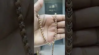 Men's Designer Gold Chains #gold #goldjewellery #goldjewellerydesigns #chains #designer