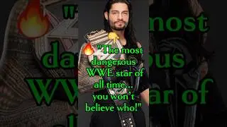 Top 10 Most Dangerous WWE Stars of All Time 😳🔥 #shorts #top10 #shortvideo