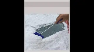 Three-in-one car snow removal, ice removal, defrosting, snow removal artifact, winter vehicle tool