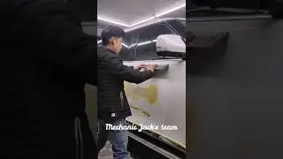 Demosntration of restoraton of car Painting (Pearl white)| Mechanic Jack