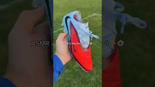 ASMR 🎧 in the NEW Nike Phantom 6 Low Elite ⚽️⚡️ #soccer #asmr