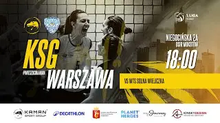 1. liga siatkówki kobiet KSG Warszawa vs WTS Solna Wieliczka [2026.01.24]