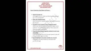 Idioms and phrases| Daily Memory Sheet| #meaning #sentences #upsc #nda #afcat #cds#rimc#rmscet#viral
