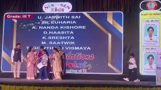 Lucky got prize in math speed test ( prize distribution) || Kennendy next gen kids 