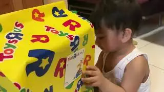 Cloud & his Vtech Alphabet Bus