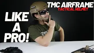Like a PRO!! Tactical Helmet TMC Airframe - AUTO GANTENG Airsofter di Indonesia