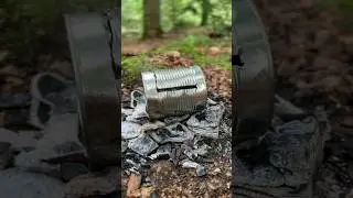 Survival Life Hack Popcorn Microwave for the Wild. #survival #outdoors #camping #lifehacks