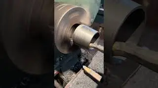 Making taper pulley bush on lathe machine 19 #manufacturinglatheprocess #machinetools #lathemachine