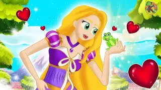 Princesa Rapunzel - O Principe Sapo | KONDOSAN em Português | Os Amiguinhos Contos e Historinhas