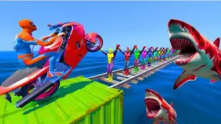 GTA V Stunt Map Car Race Challenge On Super Cars, Boats, Bikes, Aircraft, and OffRoad Monster Trucks