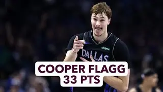 Cooper Flagg 33 PTS in win vs. Nuggets