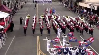 Riverside King HS: *Aerial View* - The Army and Navy Forever - 2012 Arcadia Band Review