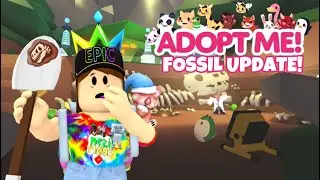 Adopt me FOSSIL update!!