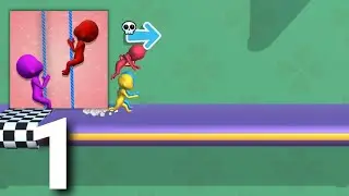 Run Race 3D - Gameplay Walkthrough Level 1-8 Tutorial (ios Android)