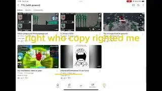 Right who copy righted me😡😡😡😤😤😤