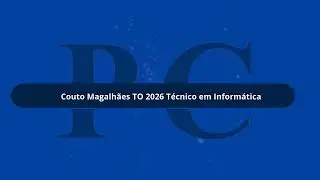 Apostila Prefeitura de Couto Magalh&atilde;es TO 2026 T&eacute;cnico em Inform&aacute;tica