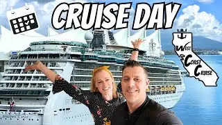 Boarding Radiance of the Seas in Vancouver - Day 1 Cruise Vlog - Royal Caribbean